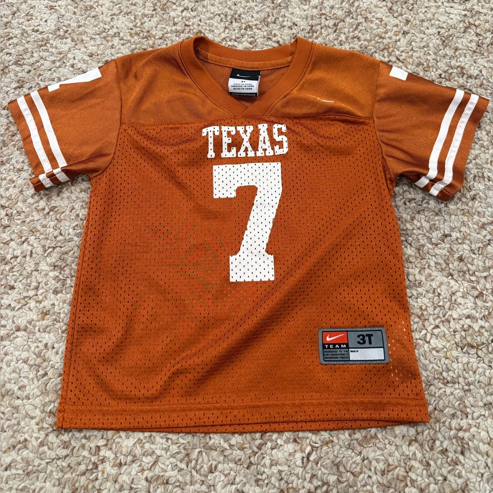 Texas Longhorns Jersey #7 Size 3T EUC